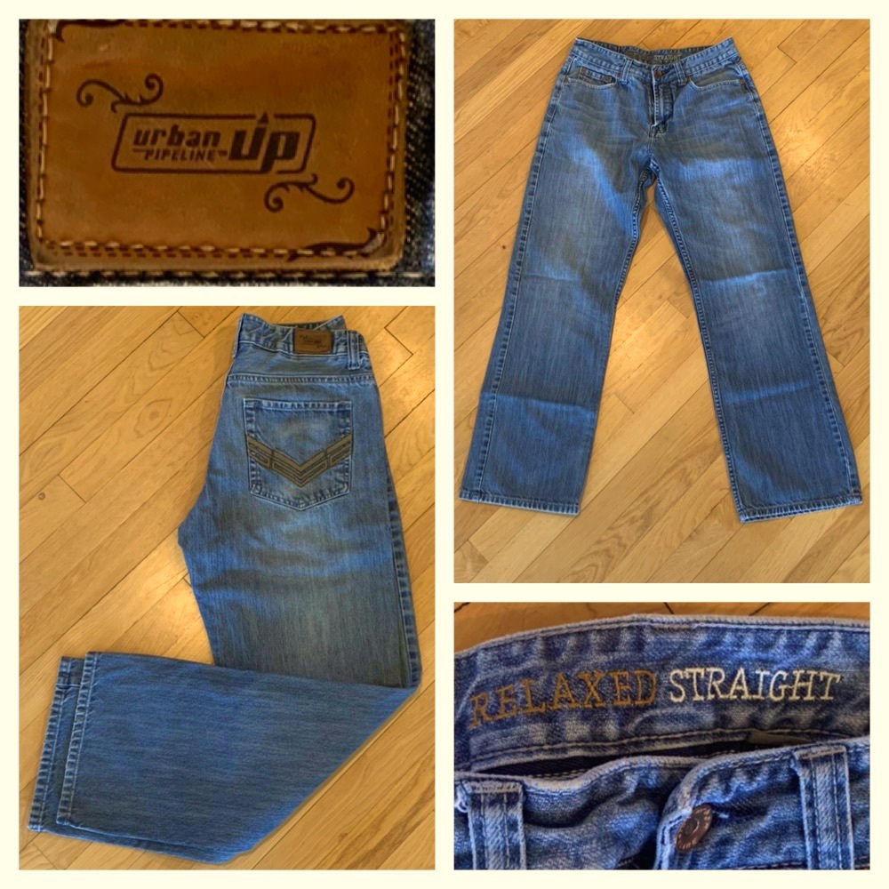 Urban Pipeline Wide straight Leg Jeans